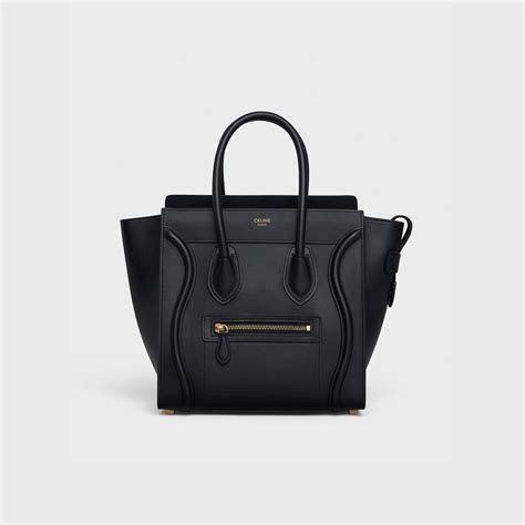 celine micro black and white|celine micro luggage.